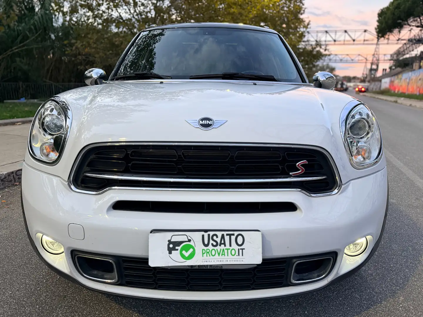 MINI Cooper SD Countryman 2.0d 143cv Automatica TETTO APRIBILE Xeno GARANZIA Blanc - 1