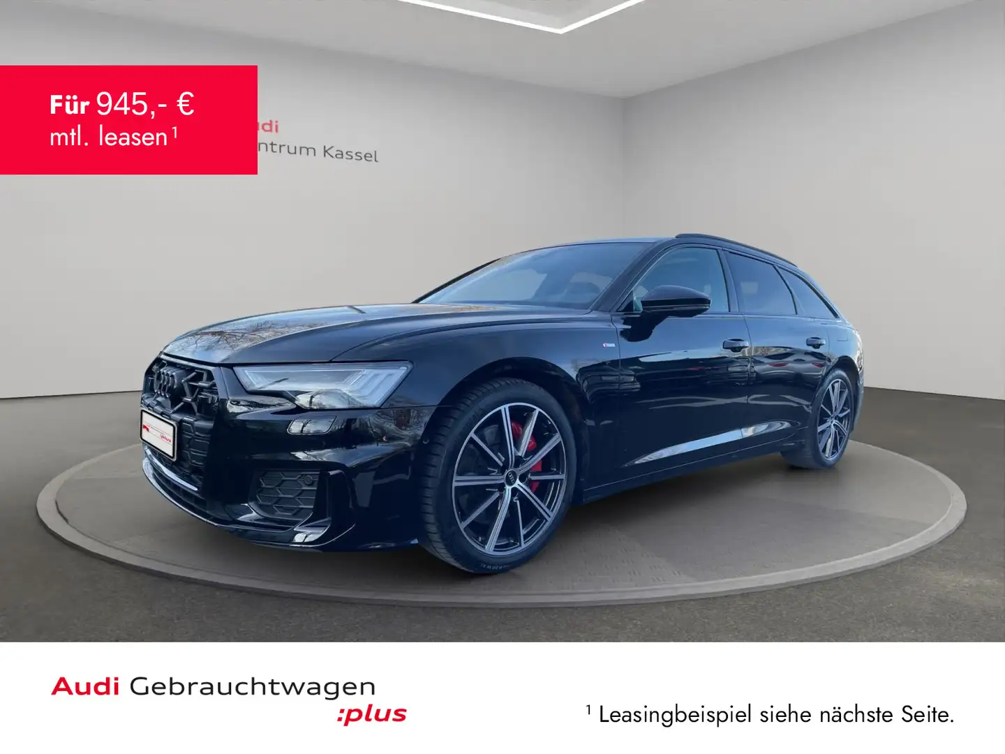 Audi A6 A6 Av. 55 TFSI e  qu.S line Matrix Pano AHK 360° Schwarz - 1