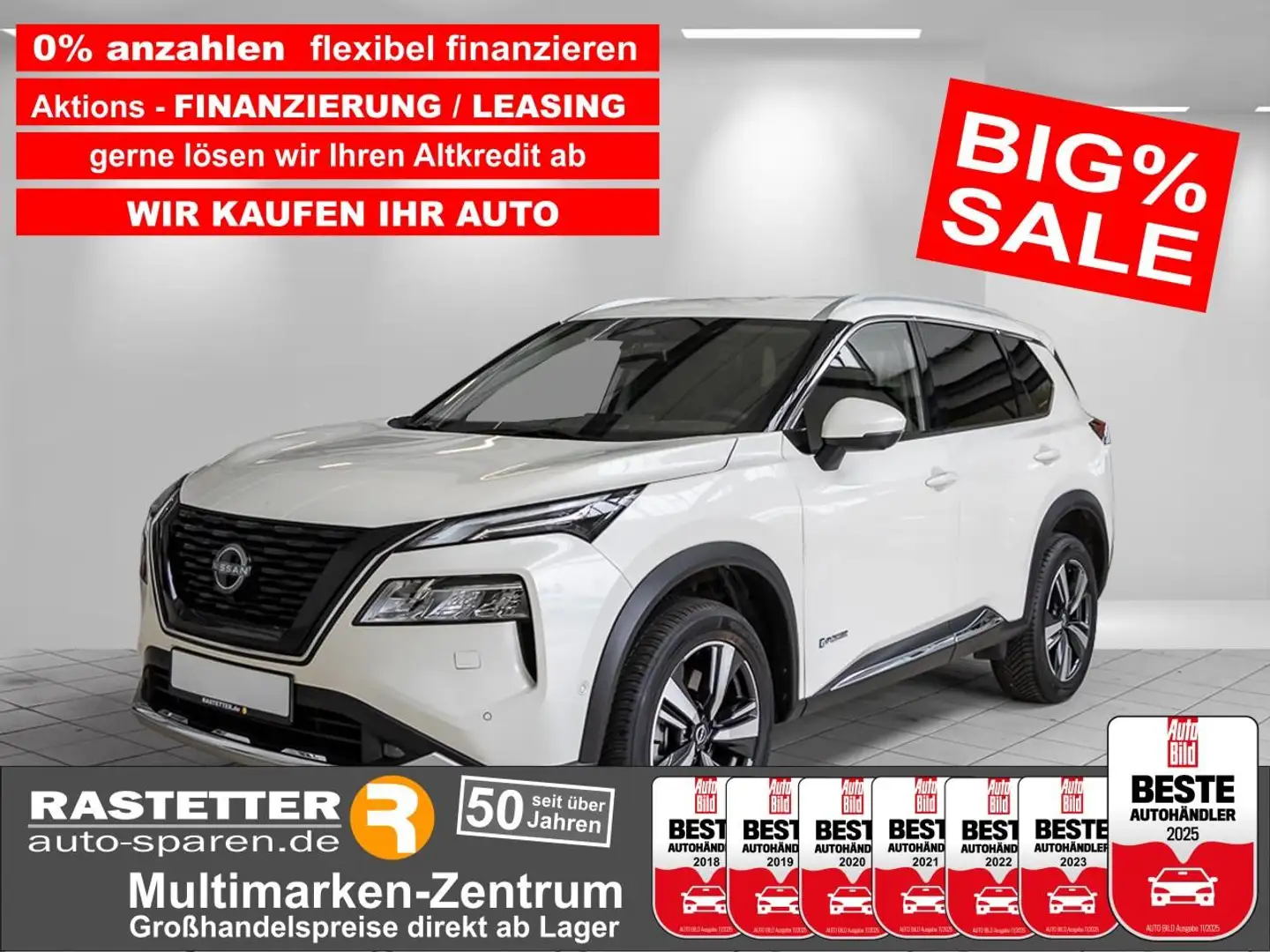 Nissan X-Trail X-Trail e-POWER e-4ORCE tekna Leder+19Z-Matrix+Pro Bianco - 1