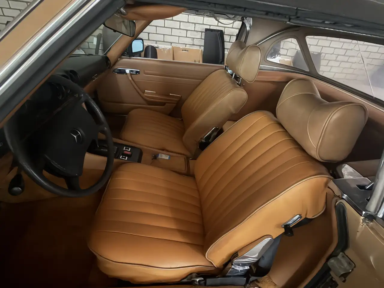Mercedes-Benz SL 450 V8 | 1977 Hardtop Historie Nieuwstaat schuurvondst, foto 6