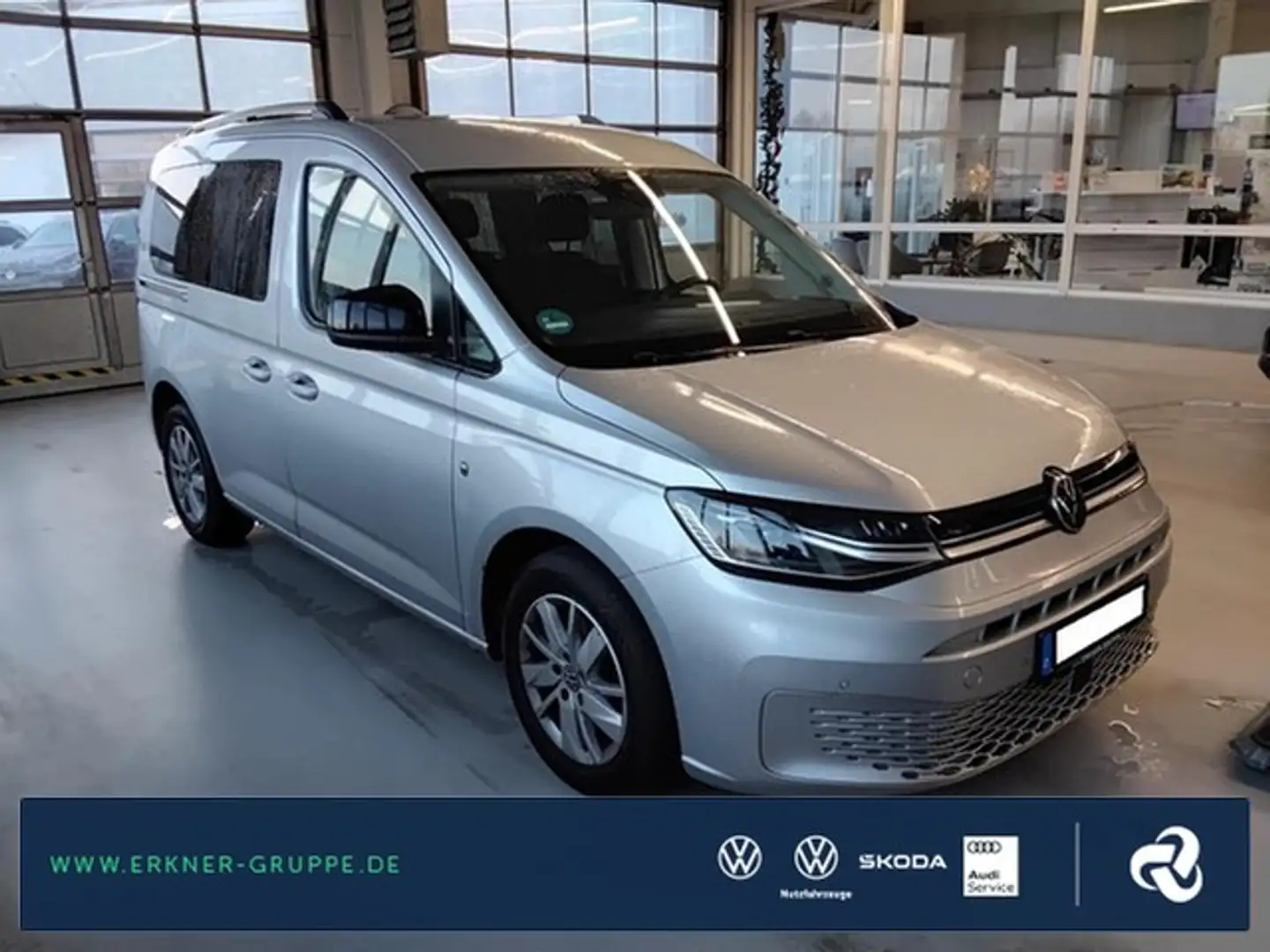 Volkswagen Caddy 1.5TSI DSG Life LED+ACC+AHK+KAMERA+++ Silber - 1