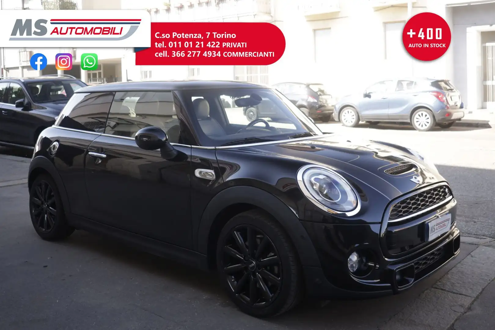 MINI Cooper SD Coupe Cooper SD Boost Automatica Tetto Navi PROMOZIONE Unicoproprietario Negro - 1