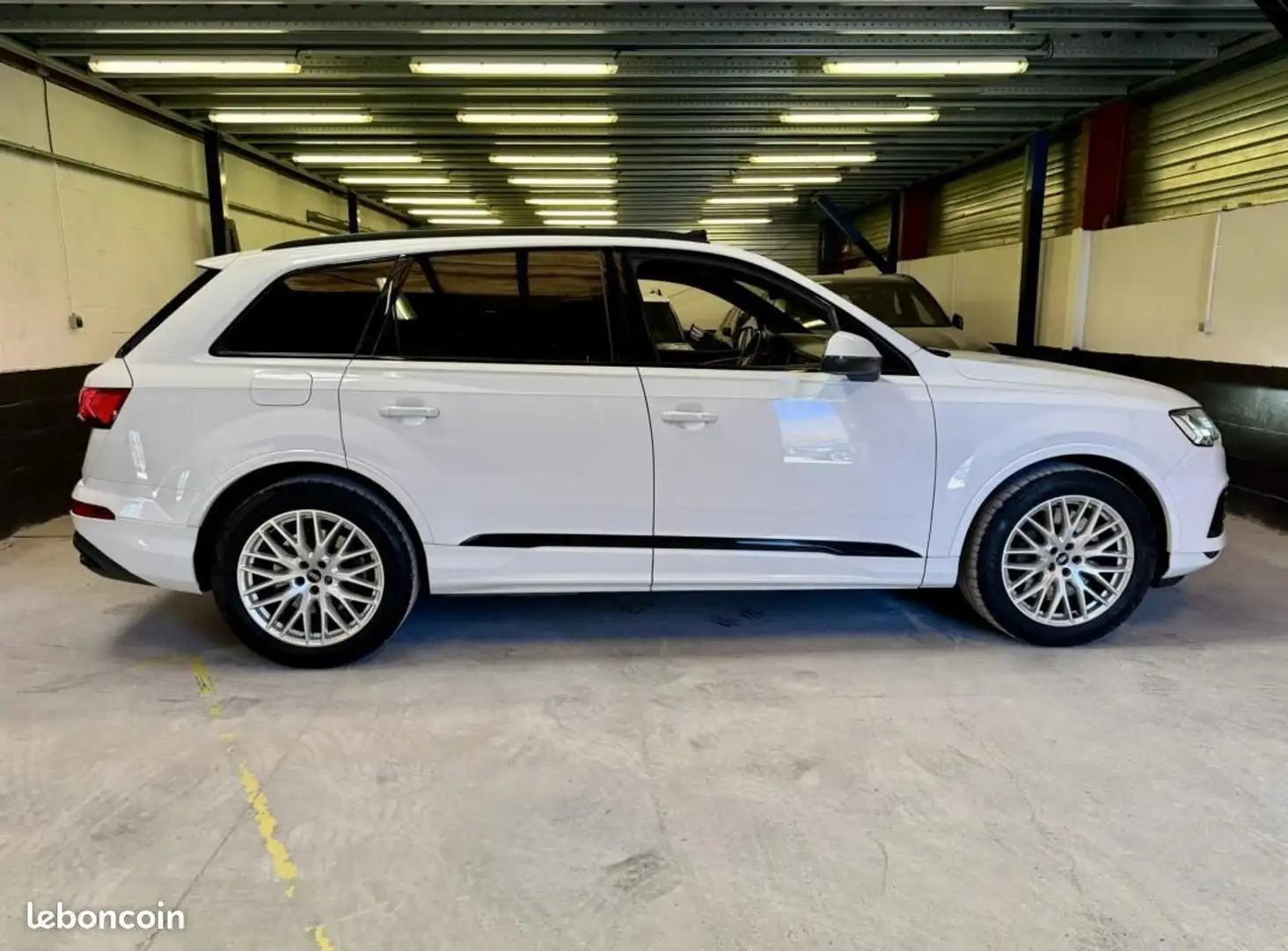 Audi Q7 55 TFSI e 380 Tiptronic 8 Quattro Avus Extended Blanc - 2