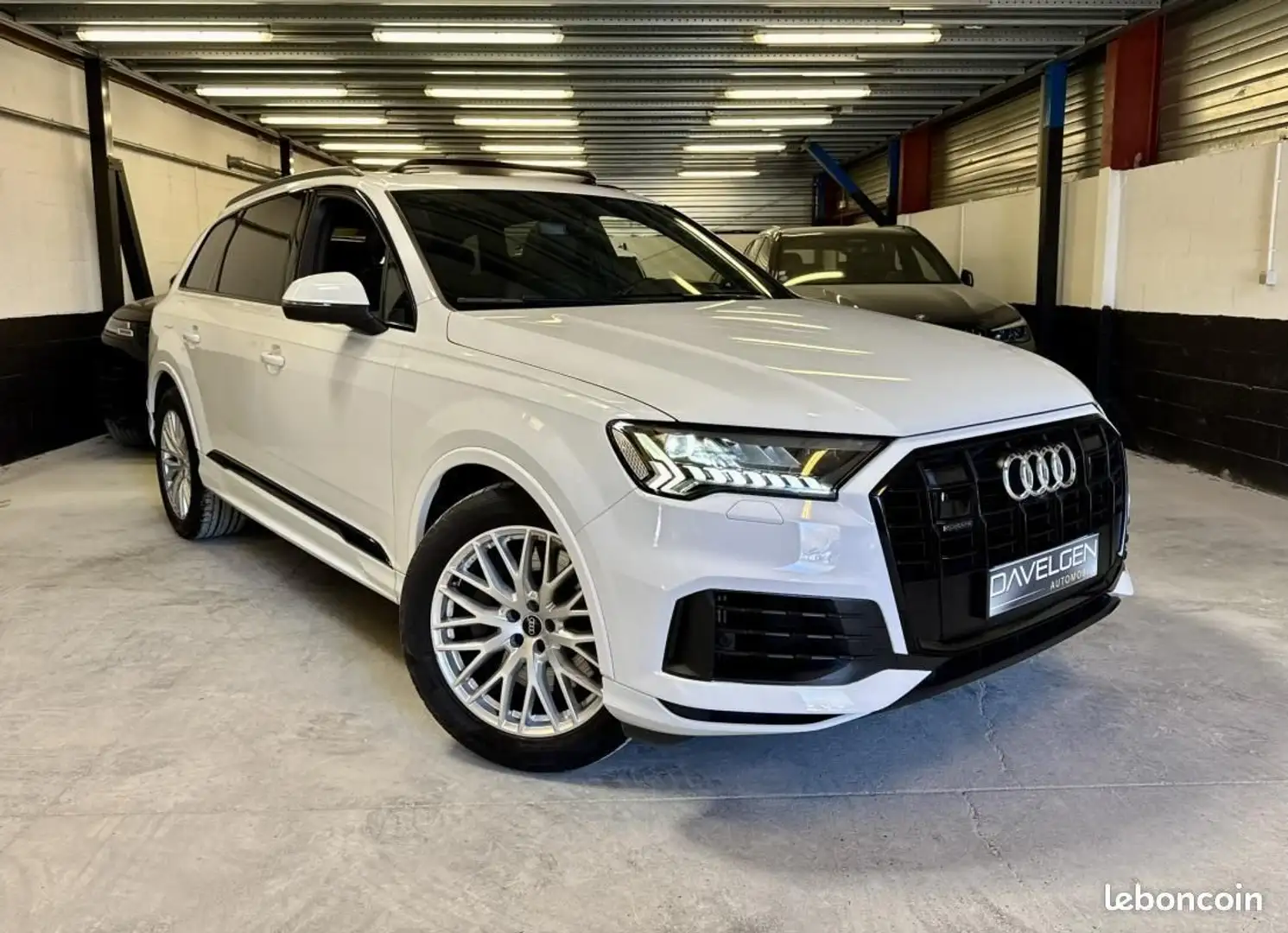 Audi Q7 55 TFSI e 380 Tiptronic 8 Quattro Avus Extended Blanc - 1