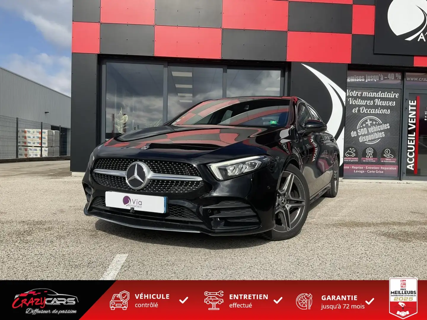 Mercedes-Benz A 200 A 200 7G-DCT AMG Line - CAM Negro - 2