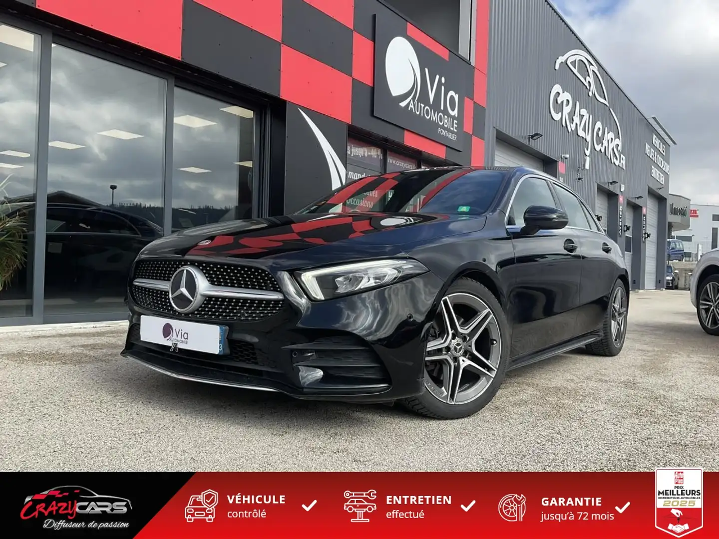 Mercedes-Benz A 200 A 200 7G-DCT AMG Line - CAM Negro - 1