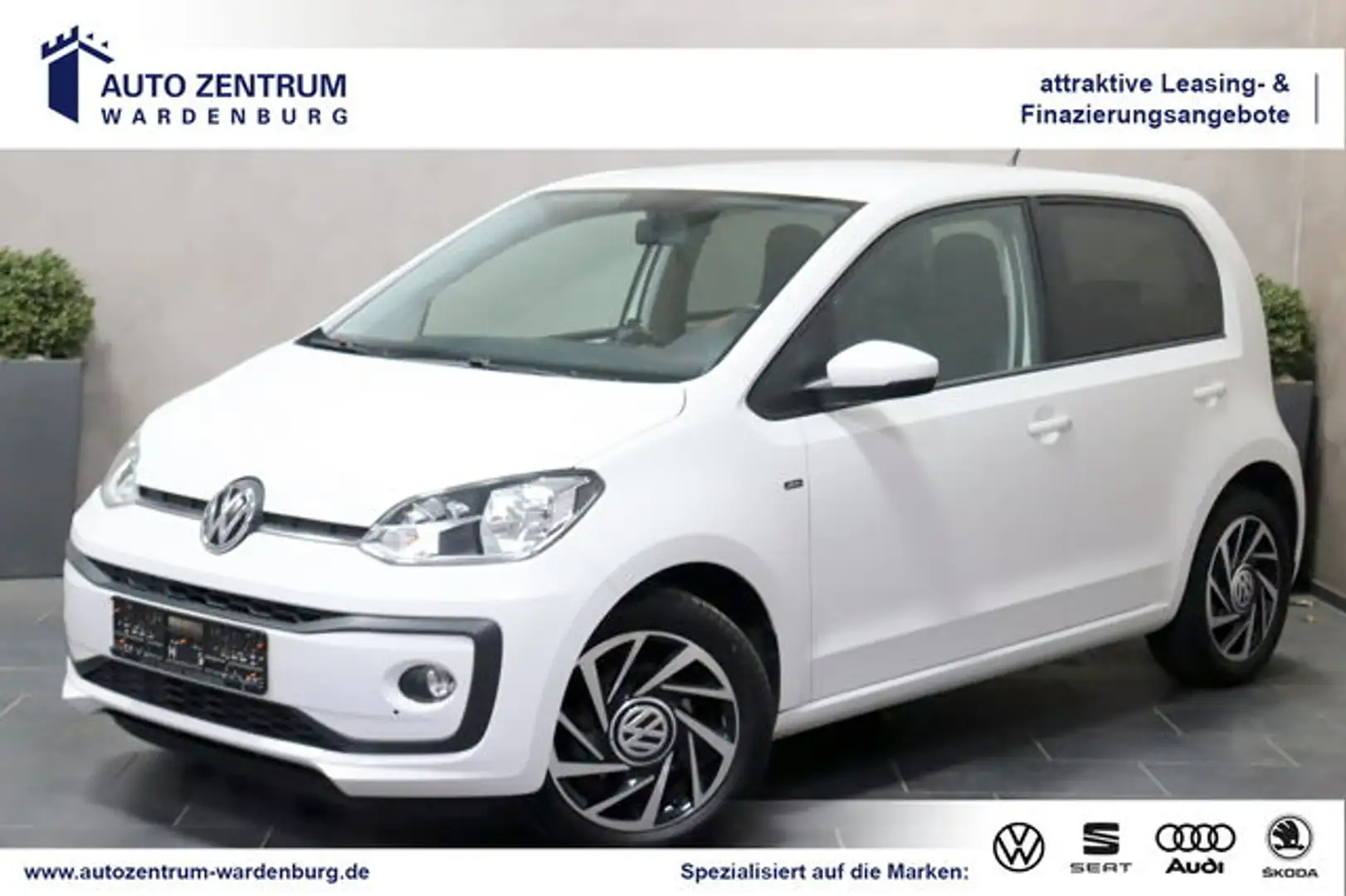 Volkswagen up! Join 5-Türer SHZ NAVI-TOMTOM PDC LMF KLIMA White - 1