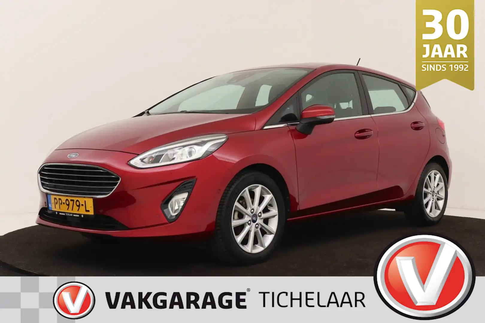 Ford Fiesta 1.0 EcoBoost Titanium | Org NL | CarPlay | Camera Rood - 1