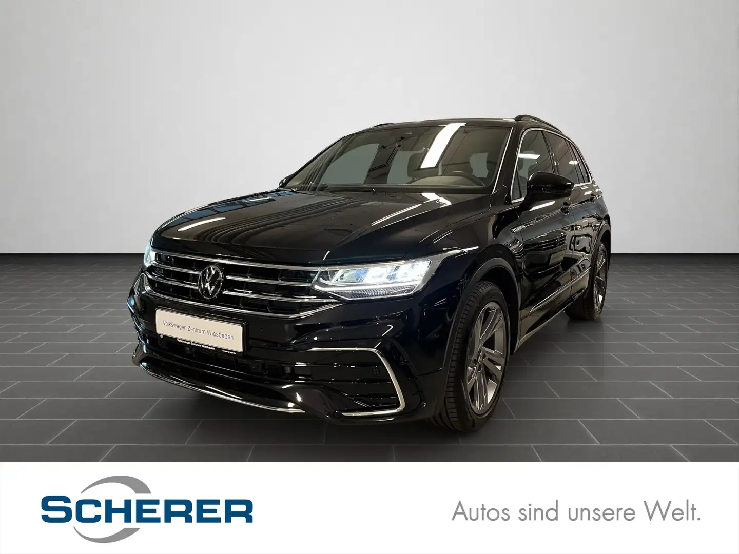 Volkswagen Tiguan 2.0 TDI DSG R-Line, APP, Sitzh., AHK, Kam Noir - 1