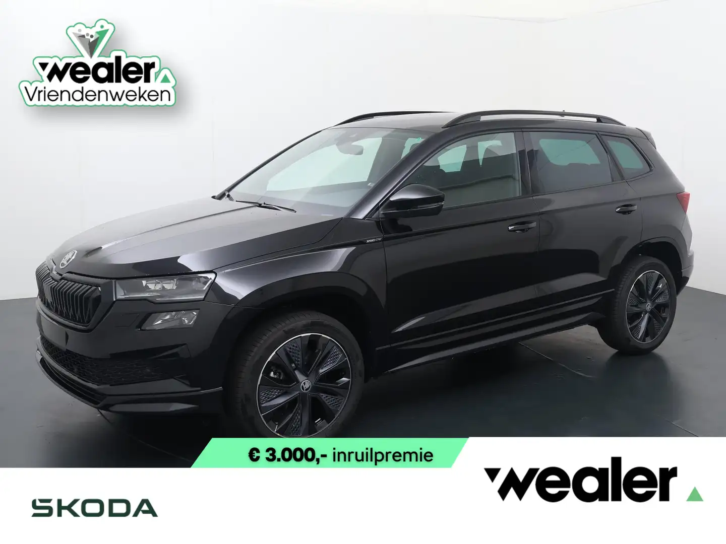 Skoda Karoq Sportline Business 1.5 TSI 150 PK DSG | Automaat | Noir - 1