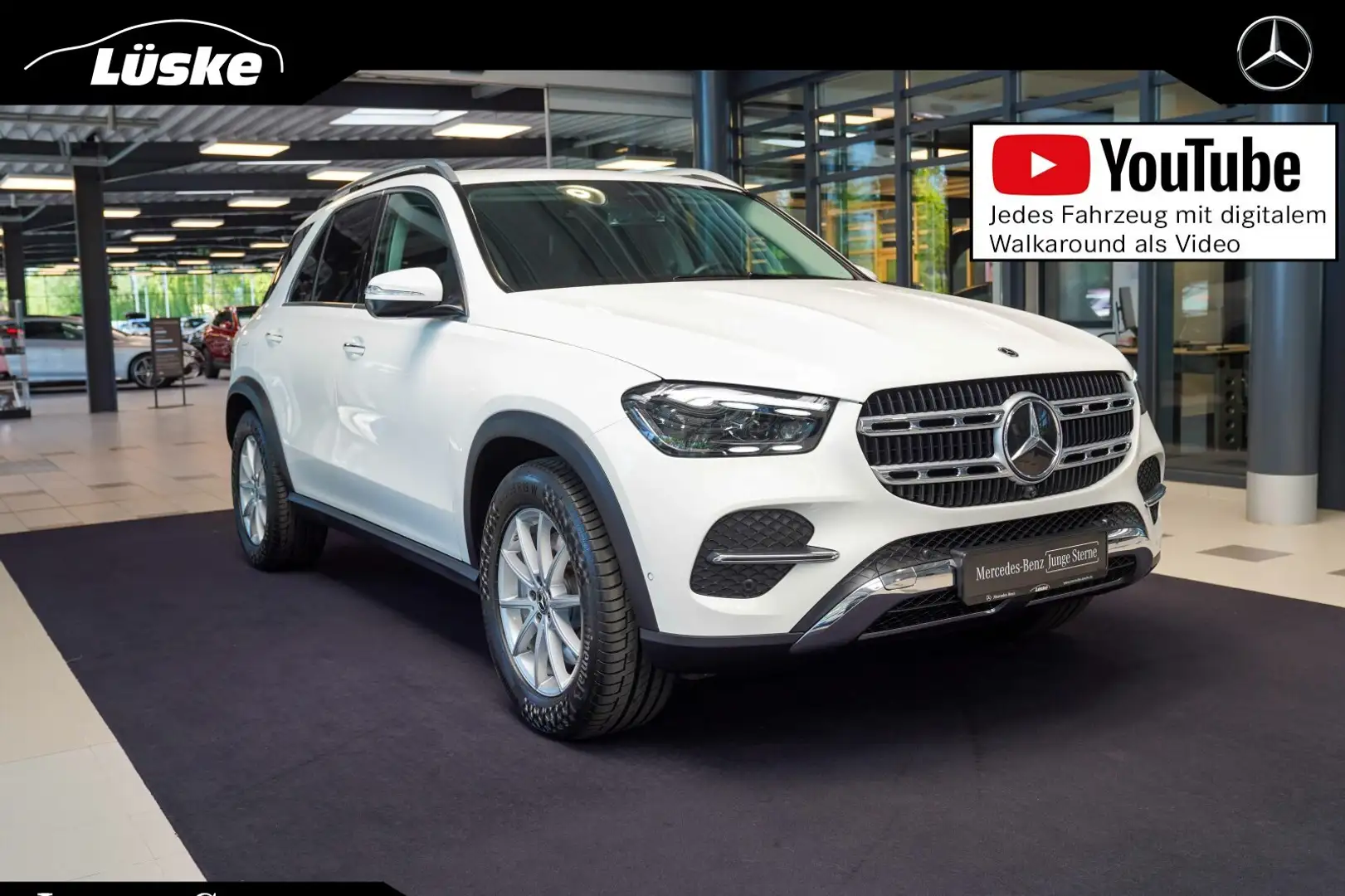 Mercedes-Benz GLE 450 GLE 450 4M 7-Sitzer Burmester KEYLESS 360° Leder Weiß - 1