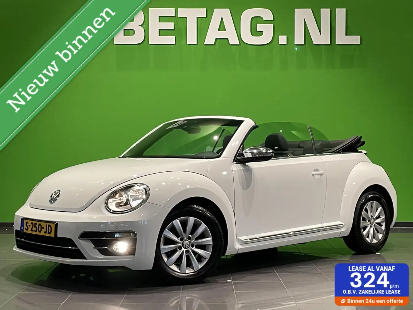 Volkswagen Beetle Cabriolet 1.2 TSI Exclusive Series | Stoelverwarmi Weiß - 1