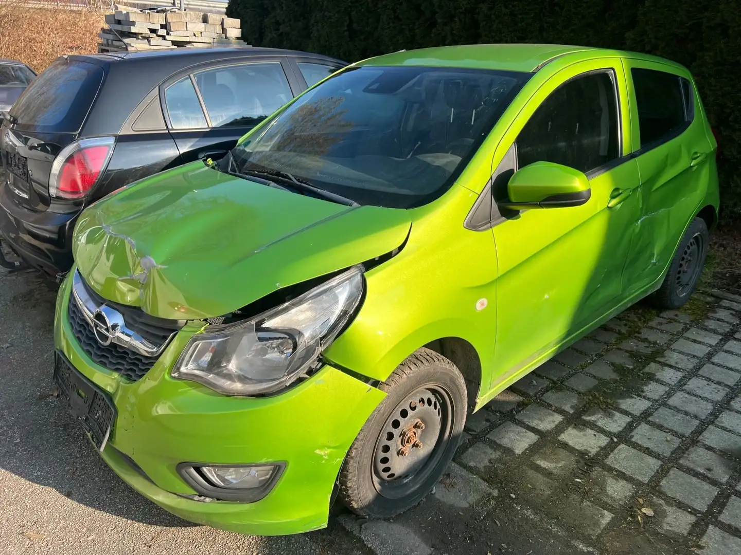 Opel Karl Edition 1.0i 75PS Klima Euro6 + Airbag OK ! Verde - 1