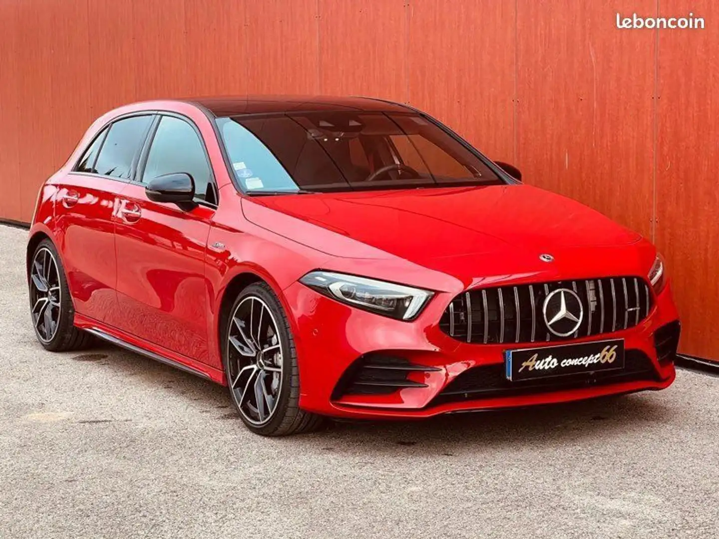 Mercedes-Benz Mercedes 35 a35 amg 2.0 turbo 306 ch 4matic Rouge - 1