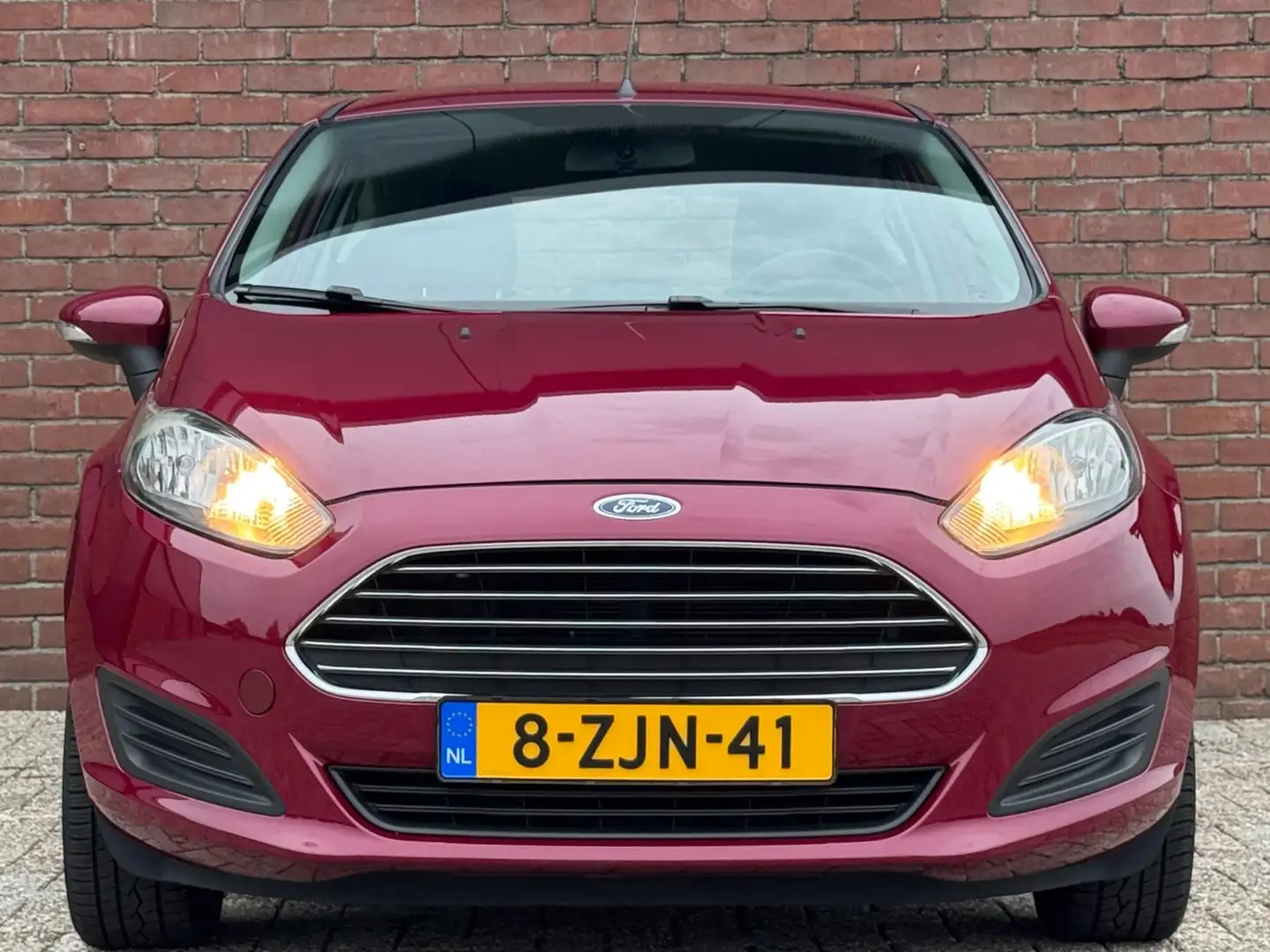 Ford Fiesta 1.0 Style | NL-AUTO! | DEALER OH! | DB. RIEM VV! Rouge - 2