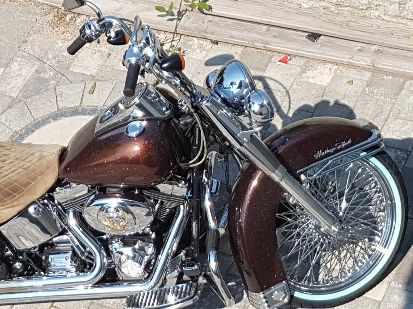 Harley-Davidson Fat Boy Kahverengi - 1