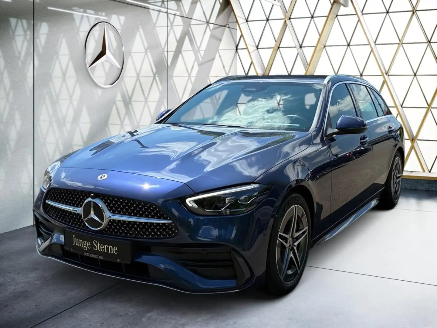 Mercedes-Benz C 220 d T AMG AHK*Kamera*Guard*Easy-Pack*CarPlay Blau - 1