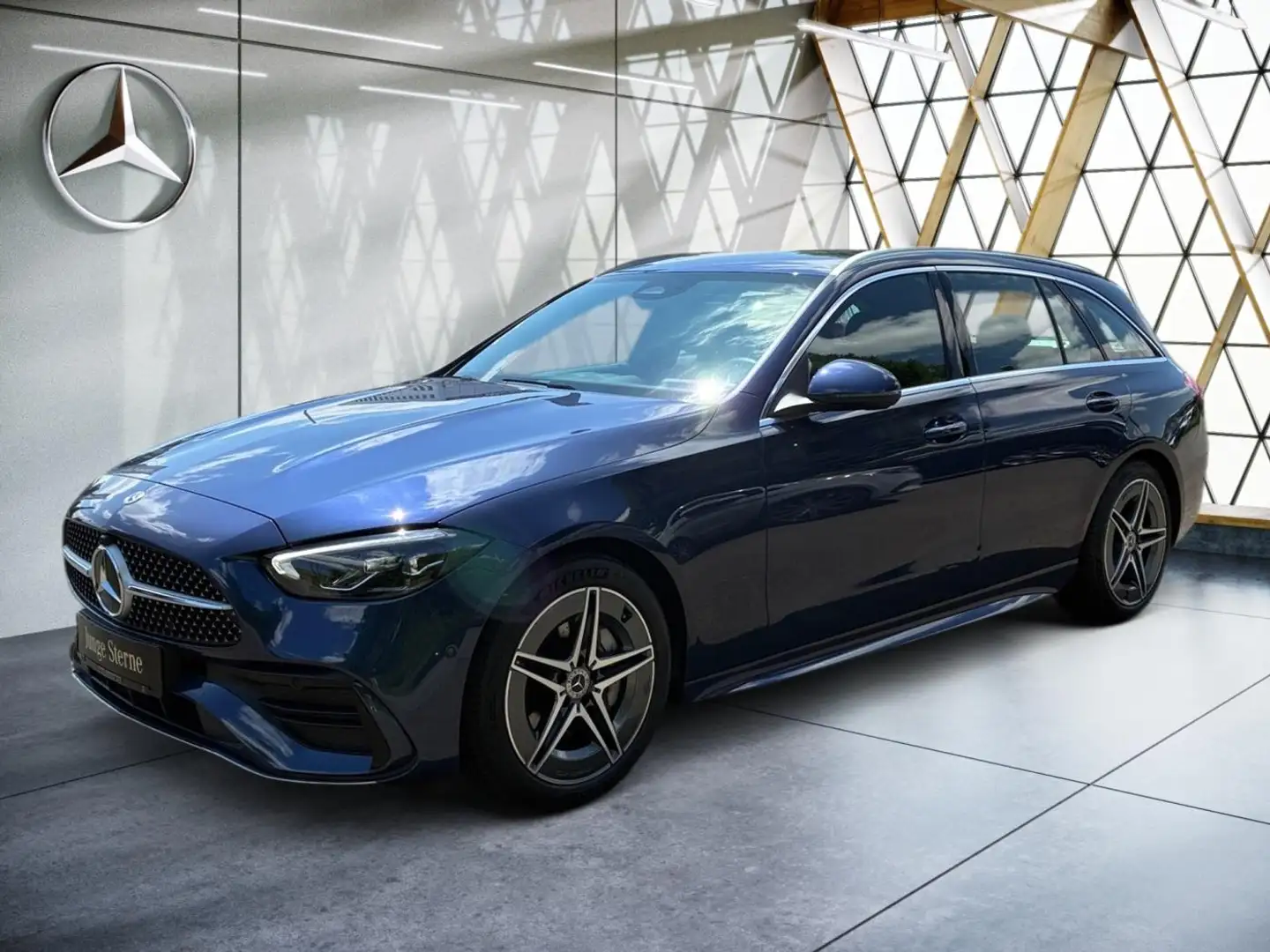 Mercedes-Benz C 220 d T AMG AHK*Kamera*Guard*Easy-Pack*CarPlay Blau - 2