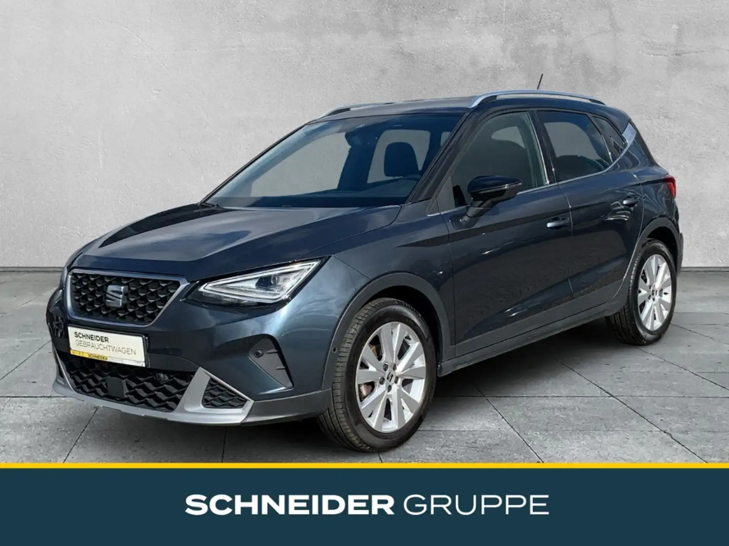 SEAT Arona Xperience 1.0 TSI LED+AHK+Kamera+NAVI+ACC Gris - 1