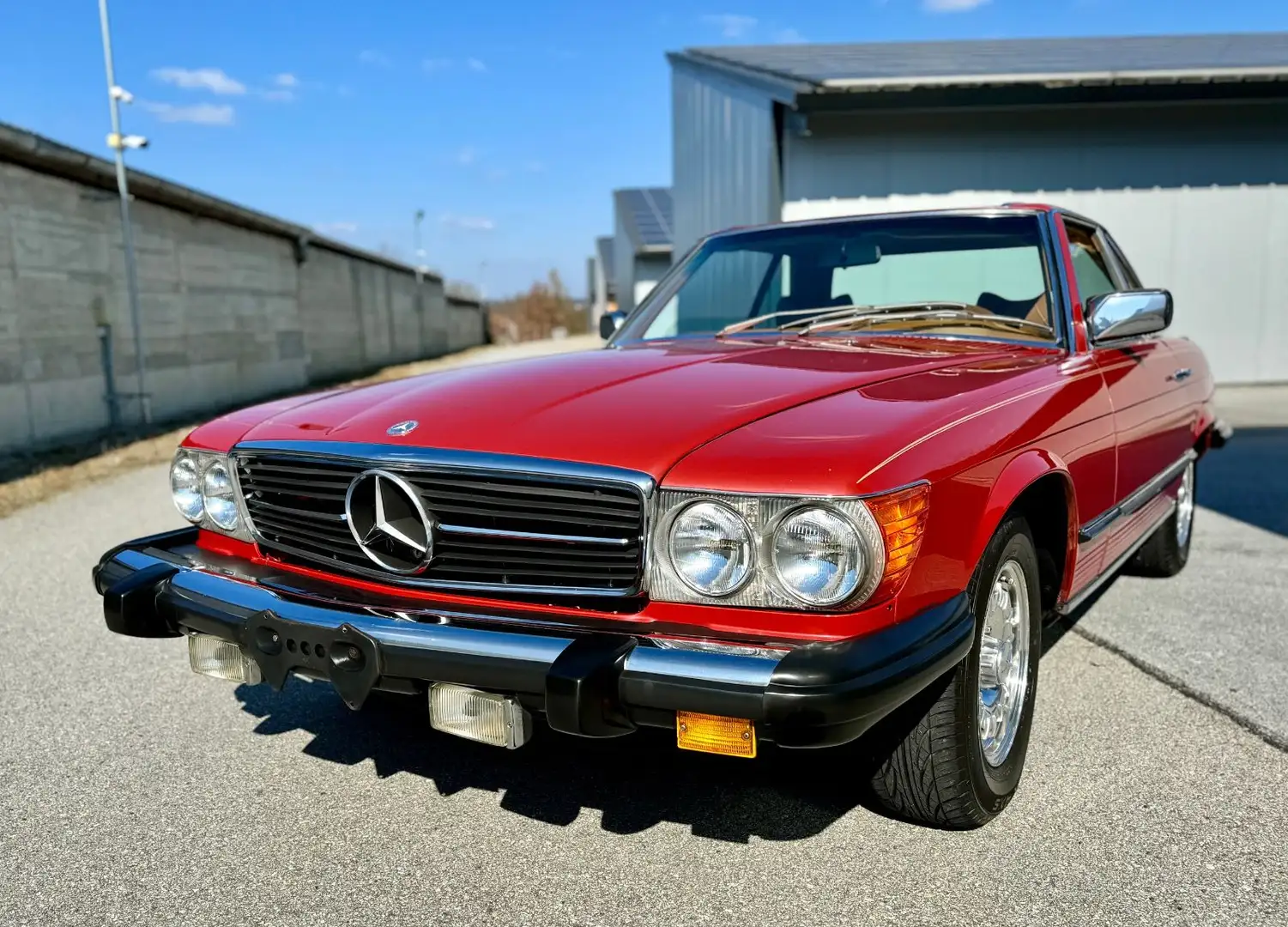Mercedes-Benz SL 450 Lifelong CA Car Extensive Service Docum. Roşu - 2
