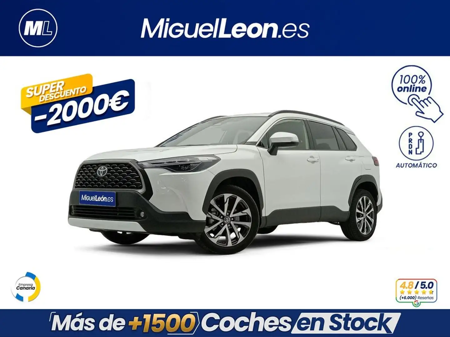 Toyota Corolla Cross Style 1.8l Blanco - 1