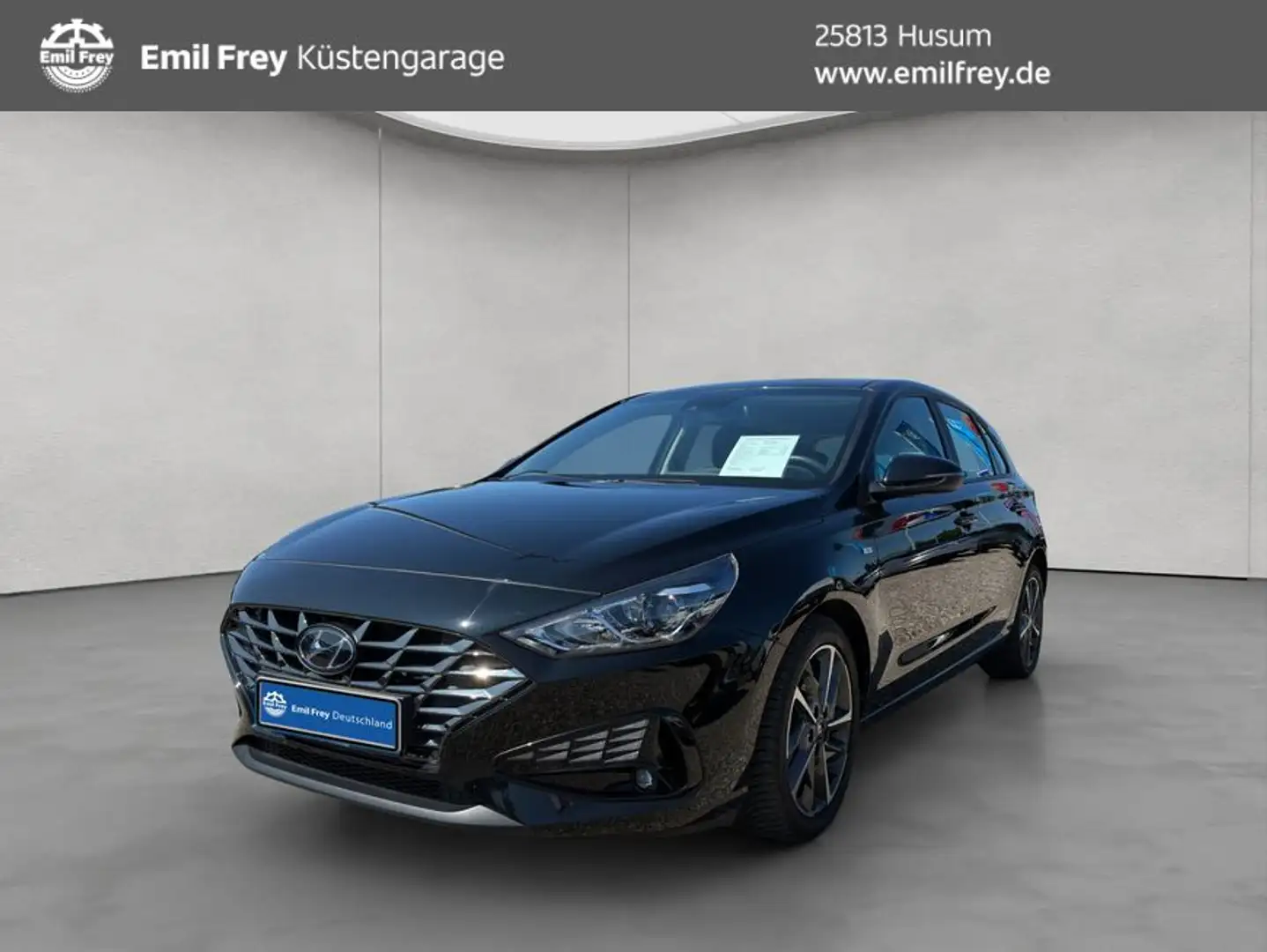 Hyundai i30 1.0 T-GDI 48V-Hybrid Trend DAB, Tempomat, Schwarz - 1