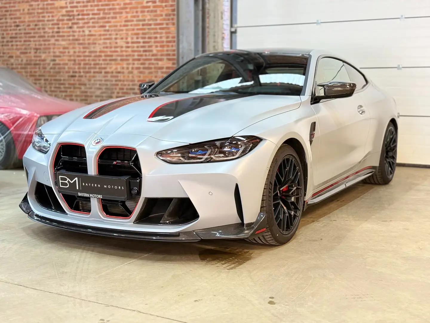 BMW M4 3.0CSL Limited Iconic lights Carbon Zetels Grijs - 1
