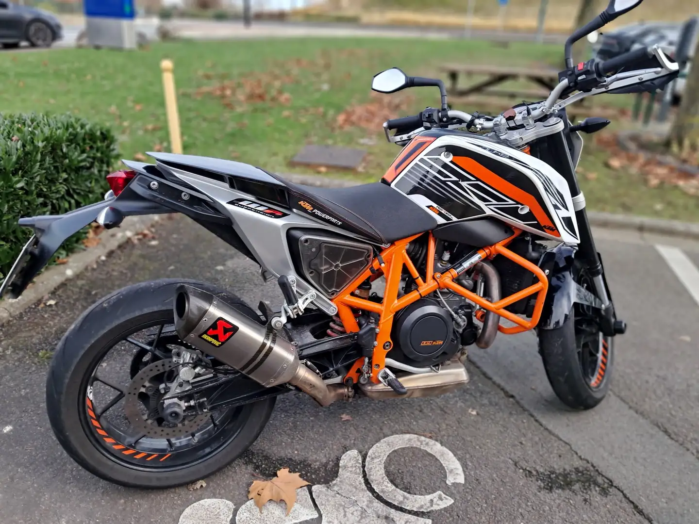 KTM 690 Duke Biały - 2