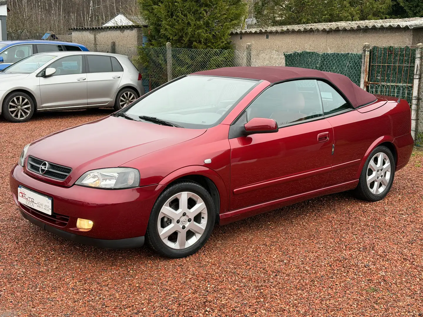 Opel Astra Cabriolet 1.6 16V 101 cv "BERTONE" "1ière Main" Rouge - 1