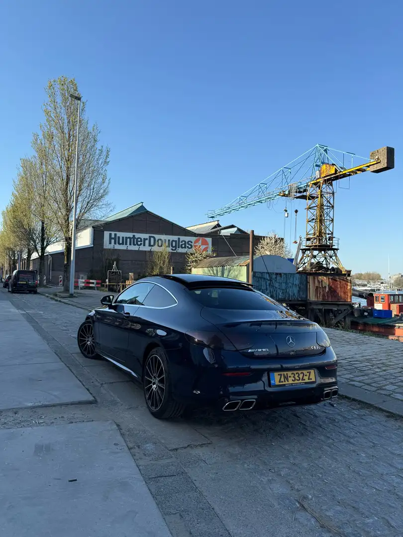 Mercedes-Benz C 200 Edition 1/AUT/amg uitvoering/pano Blauw - 2
