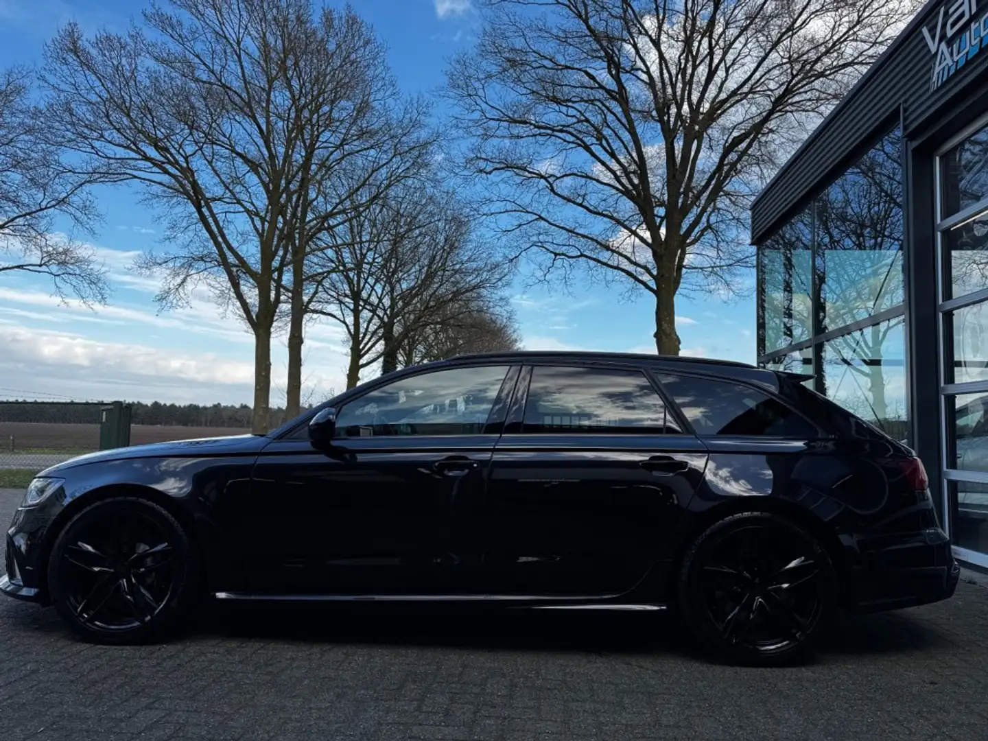 Audi A6 4.0 TFSI RS6 Q. PL + / NACHTZICHT / HUD / B&O / PA Negro - 2