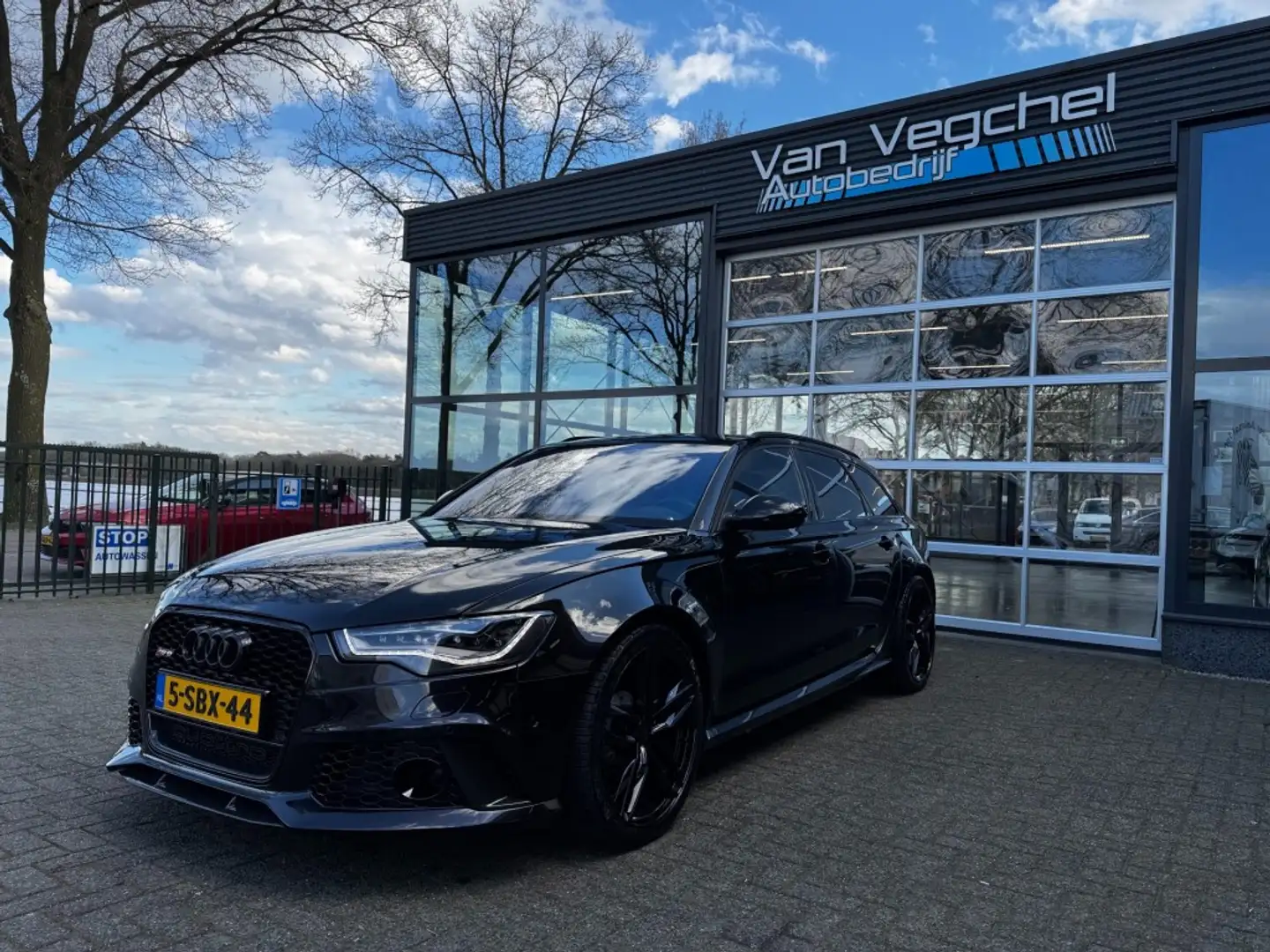 Audi A6 4.0 TFSI RS6 Q. PL + / NACHTZICHT / HUD / B&O / PA Negro - 1