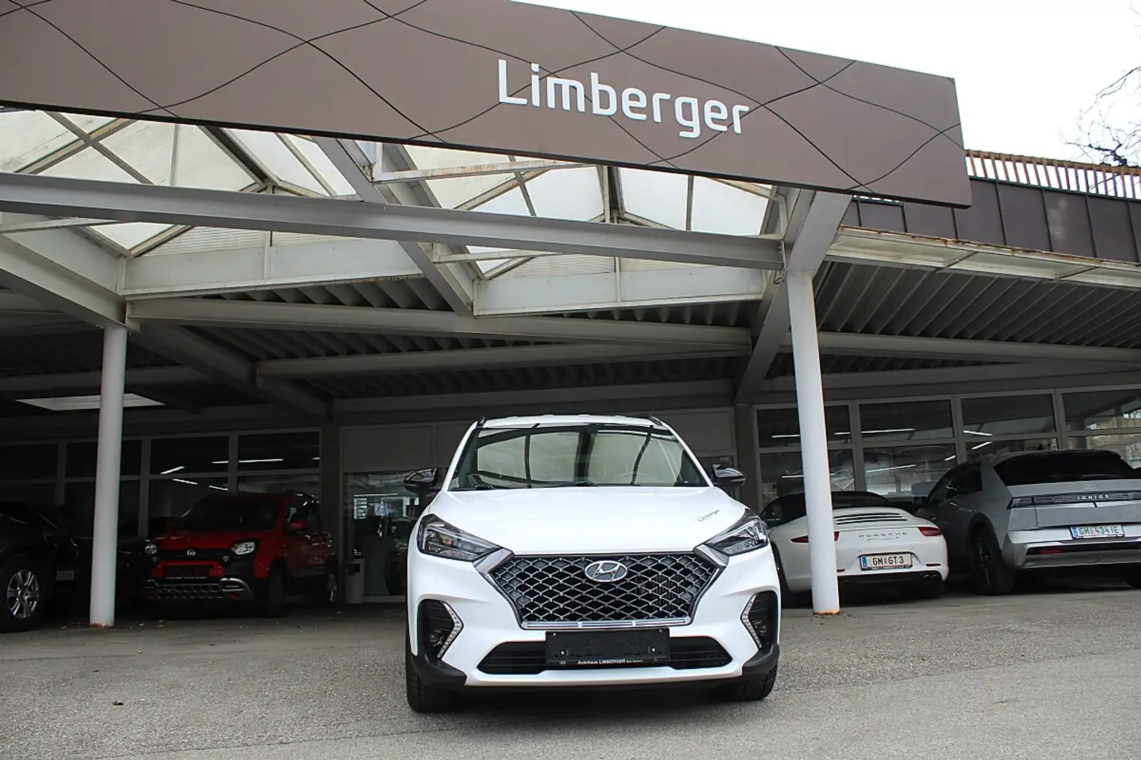 Hyundai TUCSON Tucson 1,6 CRDI 4WD N-Line DCT Aut. Weiß - 2