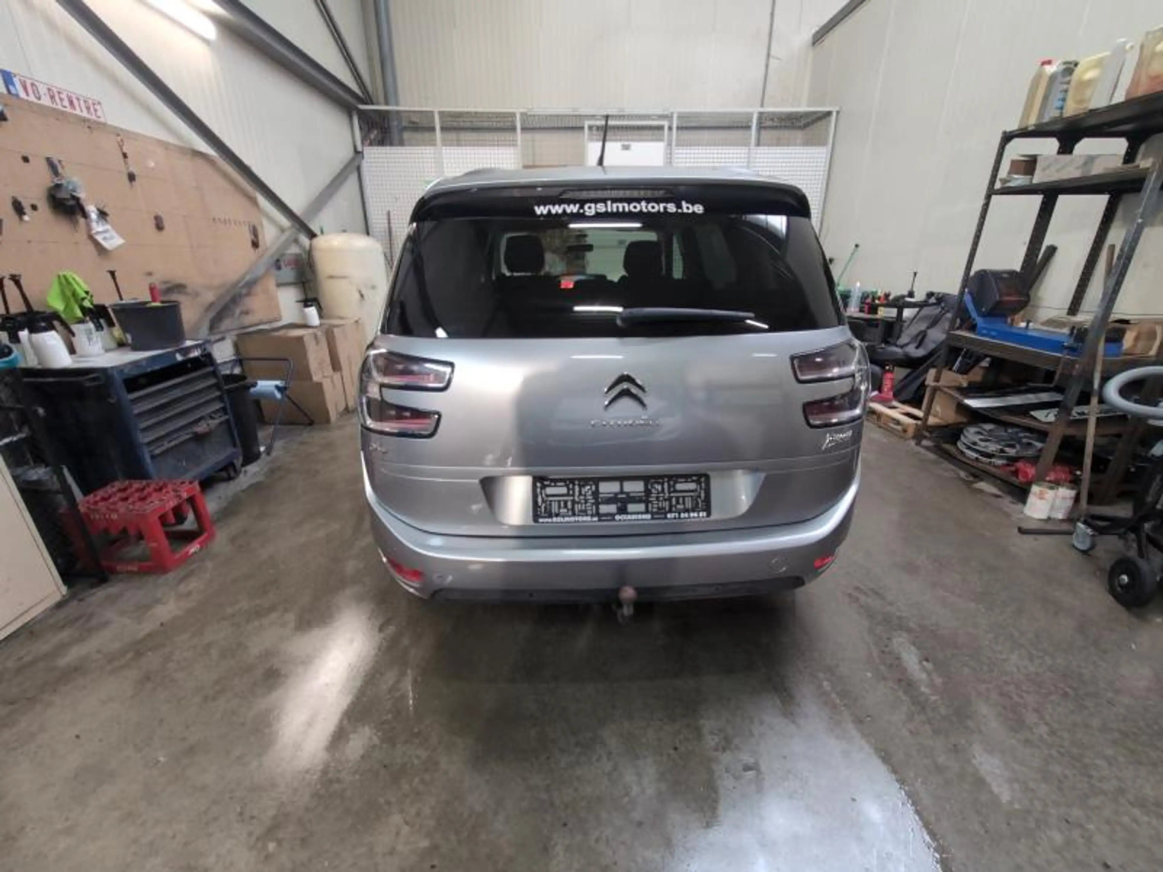 Citroen Grand C4 Picasso 1.6HDi 116cv Gris 7pl. Automatic Airco GPS Radio — photo 6