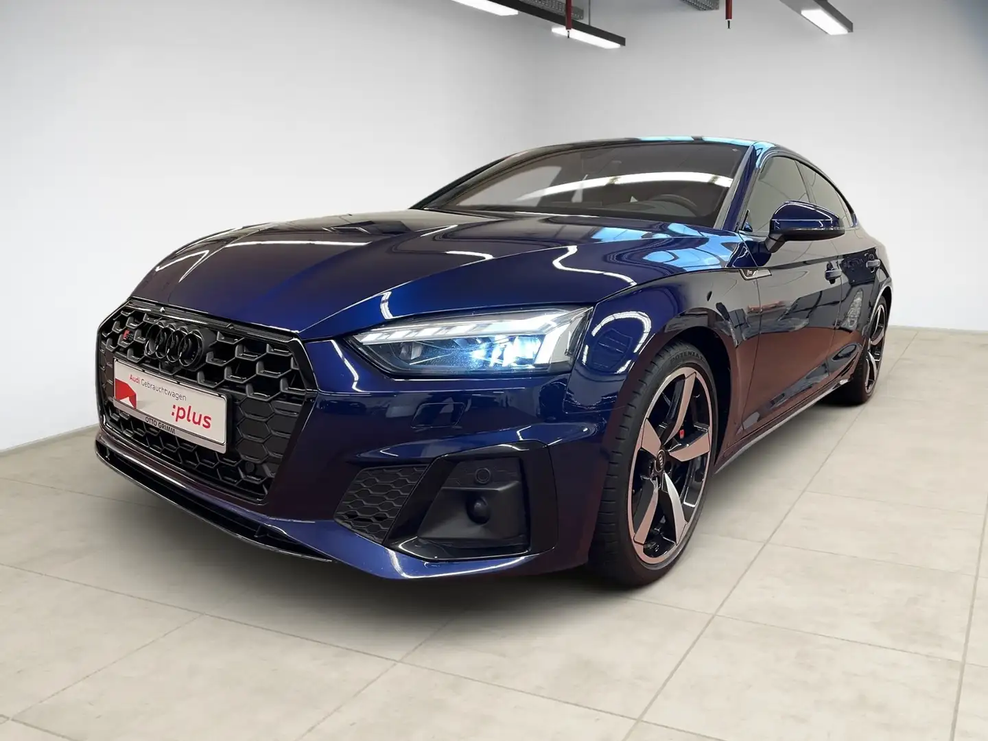 Audi S5 3.0 TDI quattro Tiptronic Matrix Blauw - 2