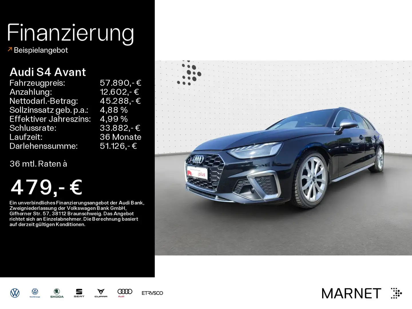Audi S4 TDI*AHK*Einparkhilfe*Sitzheizung*Tempom Zwart - 1