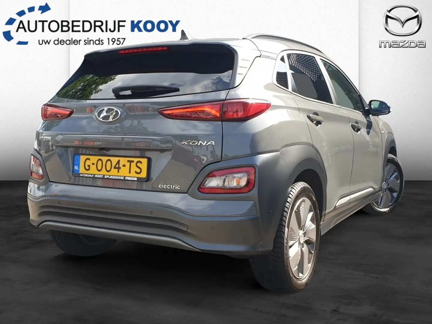 Hyundai KONA EV Premium 64 kWh 449km / Carplay-Android Auto / L Grau - 2