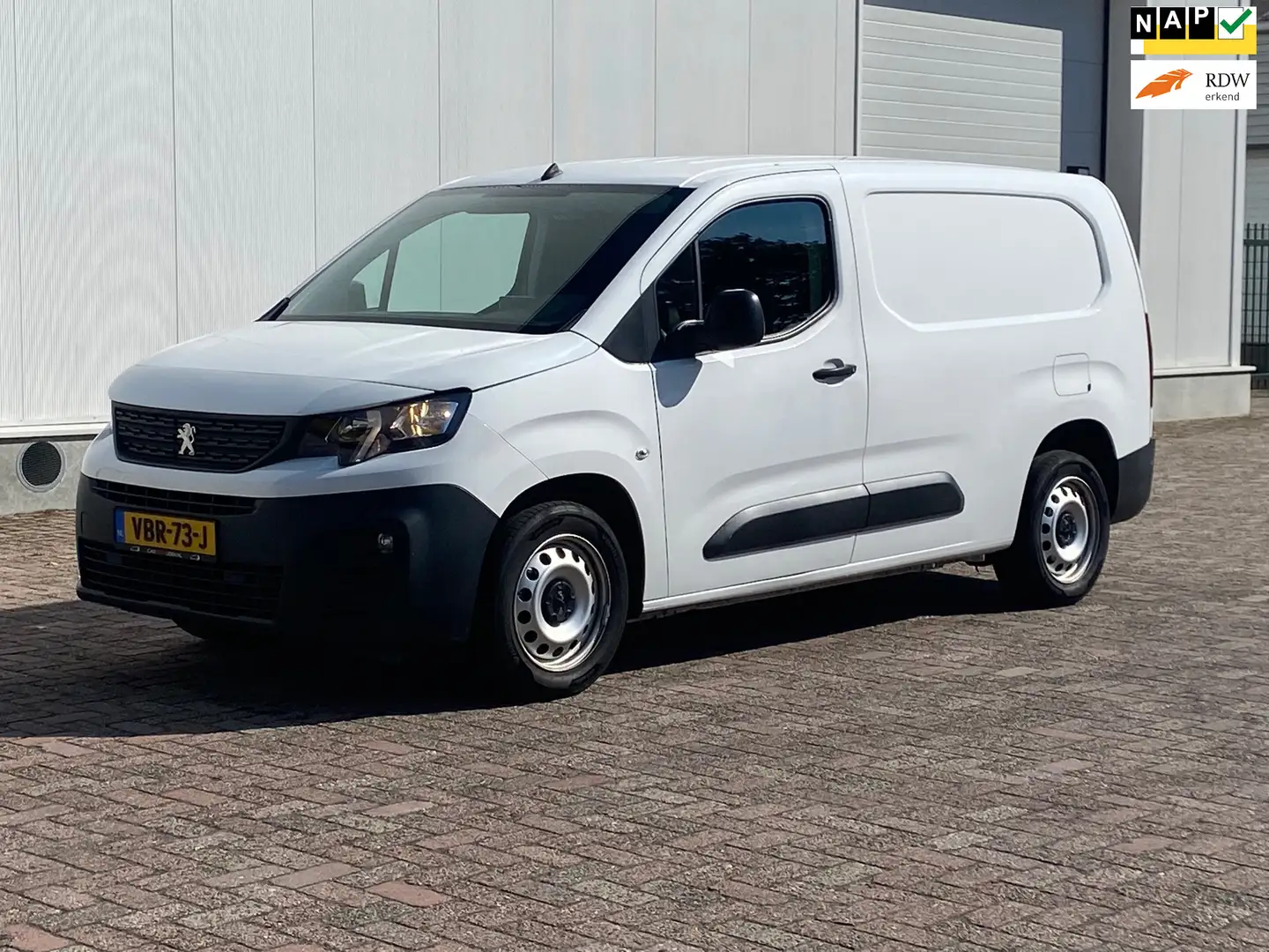 Peugeot Partner 1.6 BlueHDI Premium Long Blanc - 1