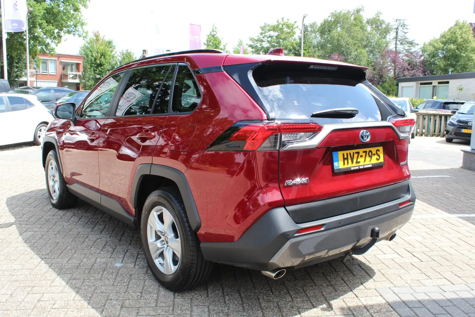 Toyota RAV 4 2.5 HYBRID STYLE TREKHAAK EL-STOEL EL-ACHTERKLEP S Rouge - 2
