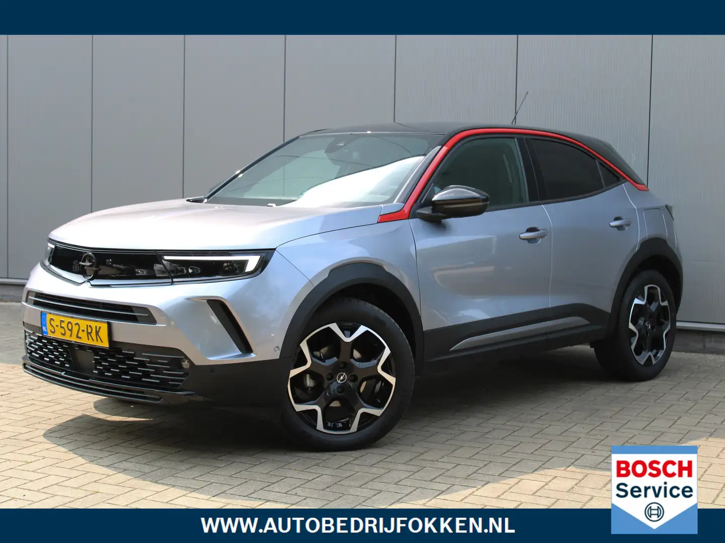 Opel Mokka 1.2 Turbo Level 4 Clima|Navi|Lm-Velgen|LED|Cruise| Gris - 1