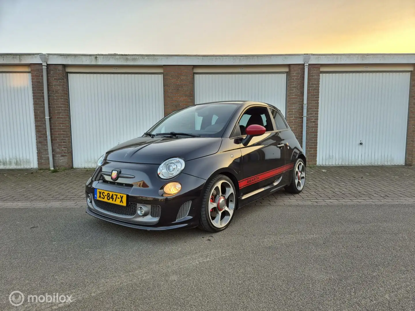 Fiat 500 Abarth /595 Competizione/Sabelt kuipstoelen/Forge inlaat Negro - 1