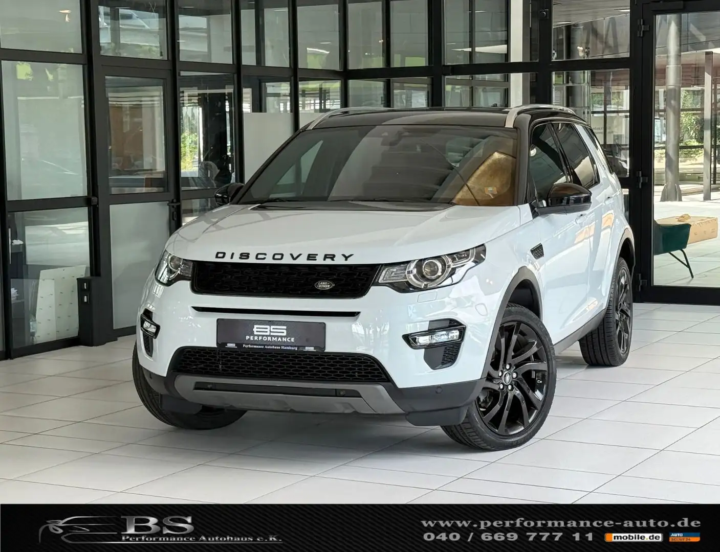 Land Rover Discovery Sport 4WD |NAVI|LEDER|PANO|KAMERA|20"Z Wit - 1