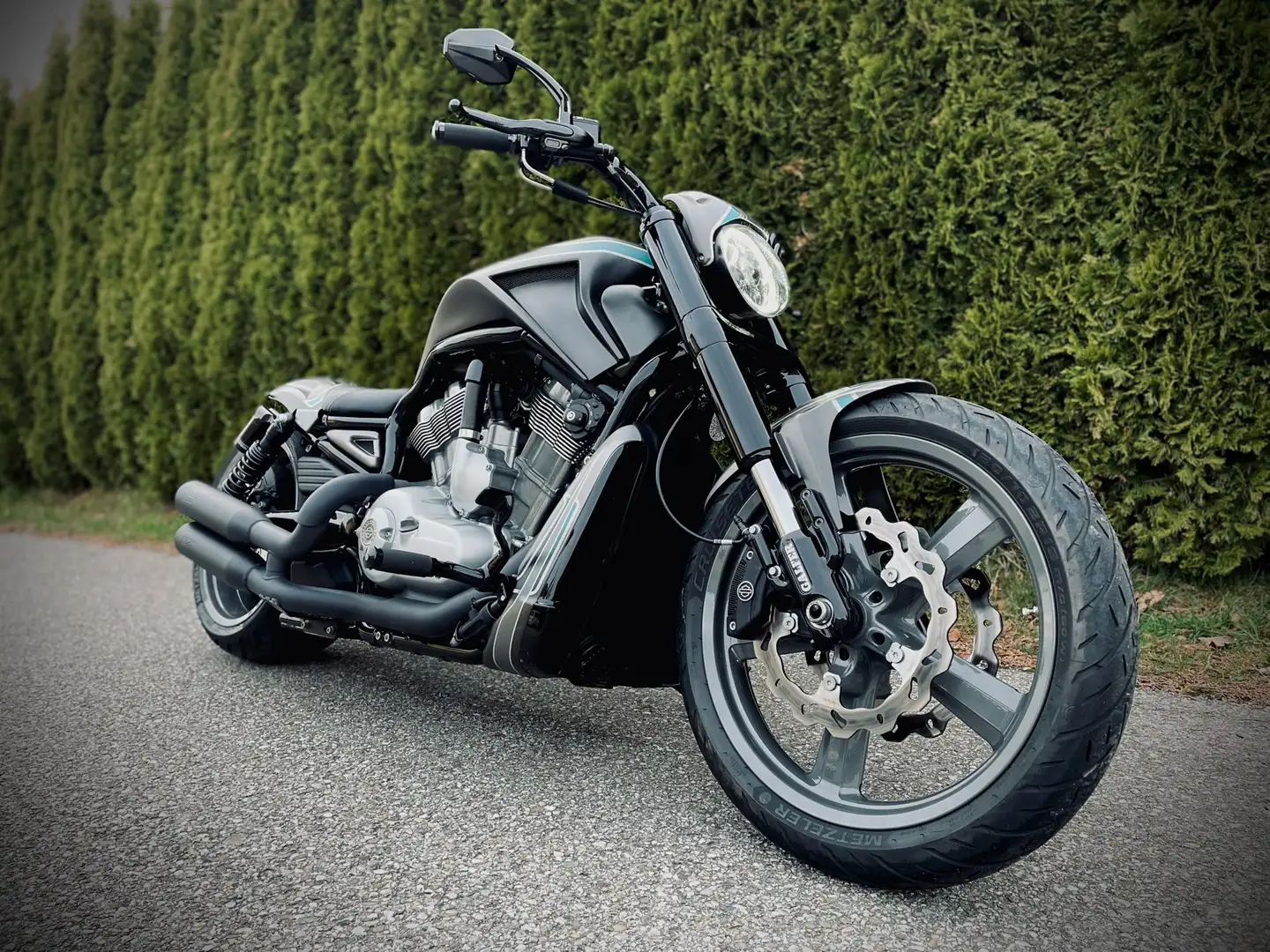 Harley-Davidson VRSC V-Rod Muscle *Custombike* UNIKAT Grau - 1