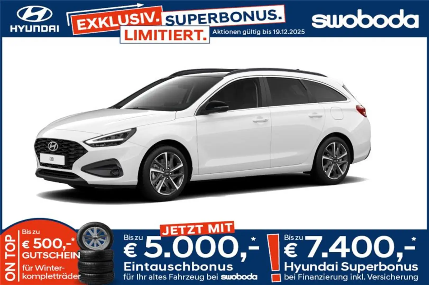 Hyundai i30 Kombi - PD GO 1.5 DPI c5kg1-O5 Weiß - 1