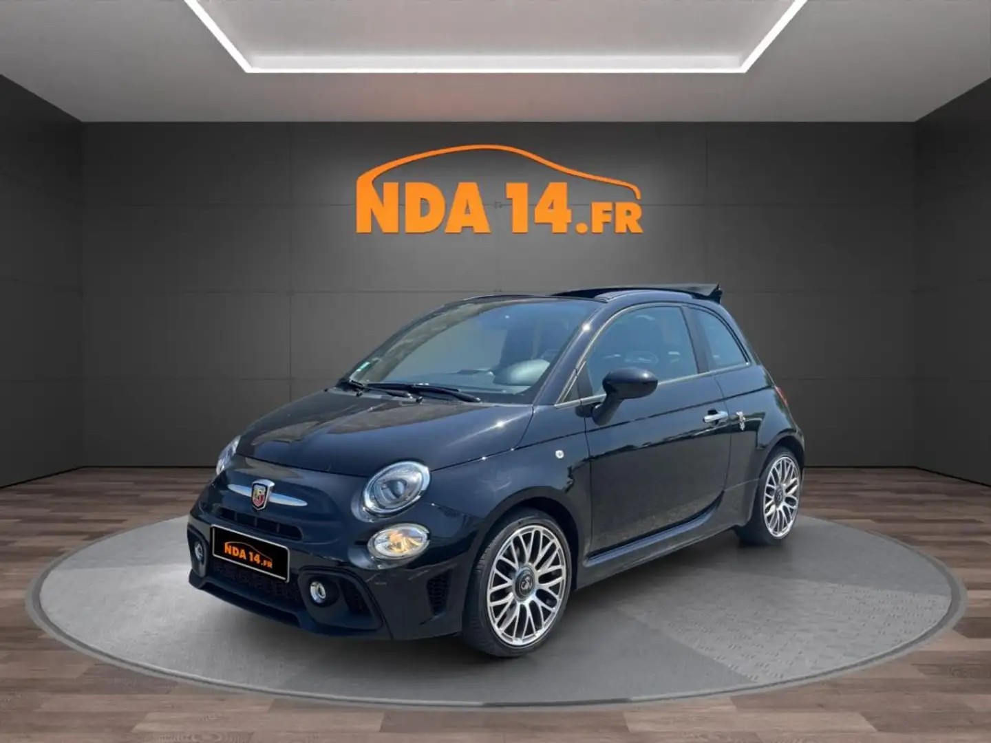 Abarth 500 Fiat 1.4i 16V - 145 MY21 BERLINE 595 PHASE 2 Noir - 1