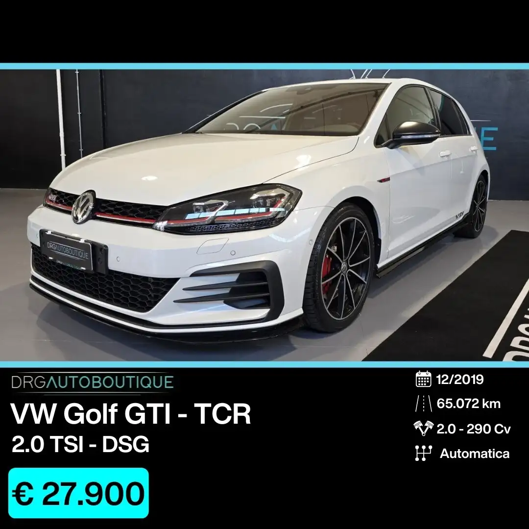 Volkswagen Golf GTI Golf GTI 2.0 TSI TCR DSG Biały - 1
