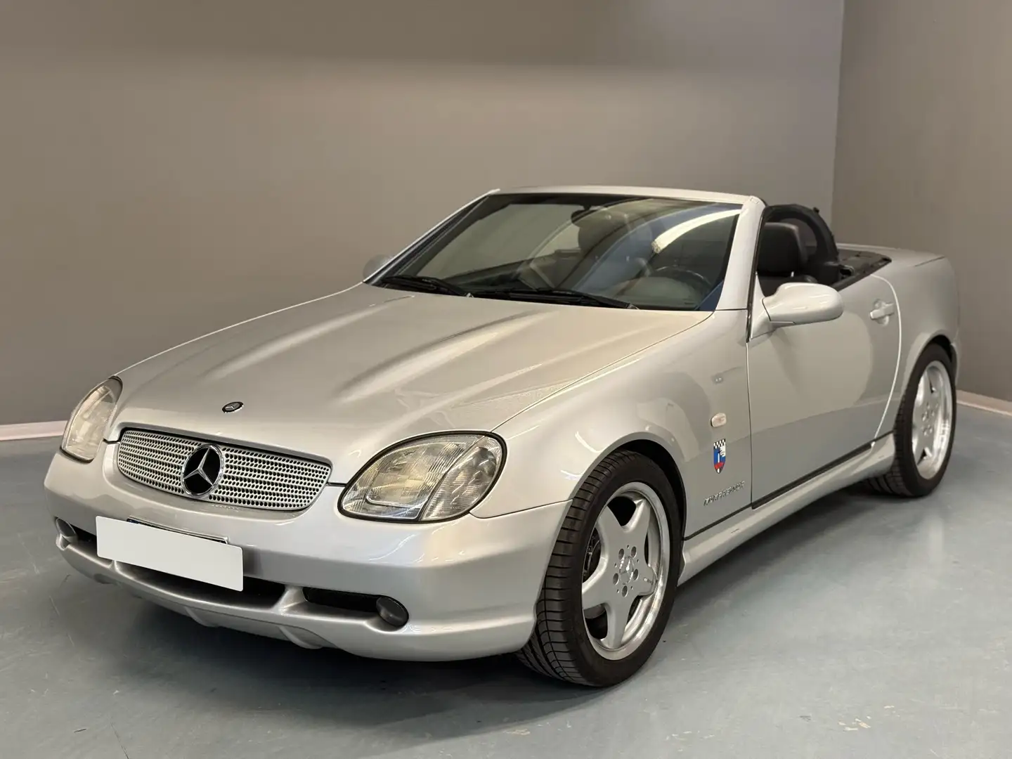 Mercedes-Benz SLK 200 Kompressor TARGA ORO ASI RESTAURO COMPLETO Silber - 1