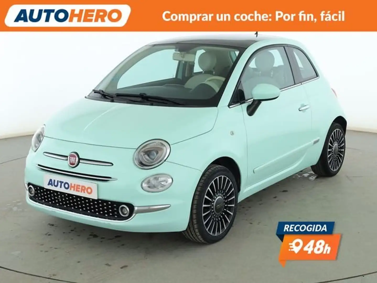 Fiat 500 1.2 Lounge Verde - 1