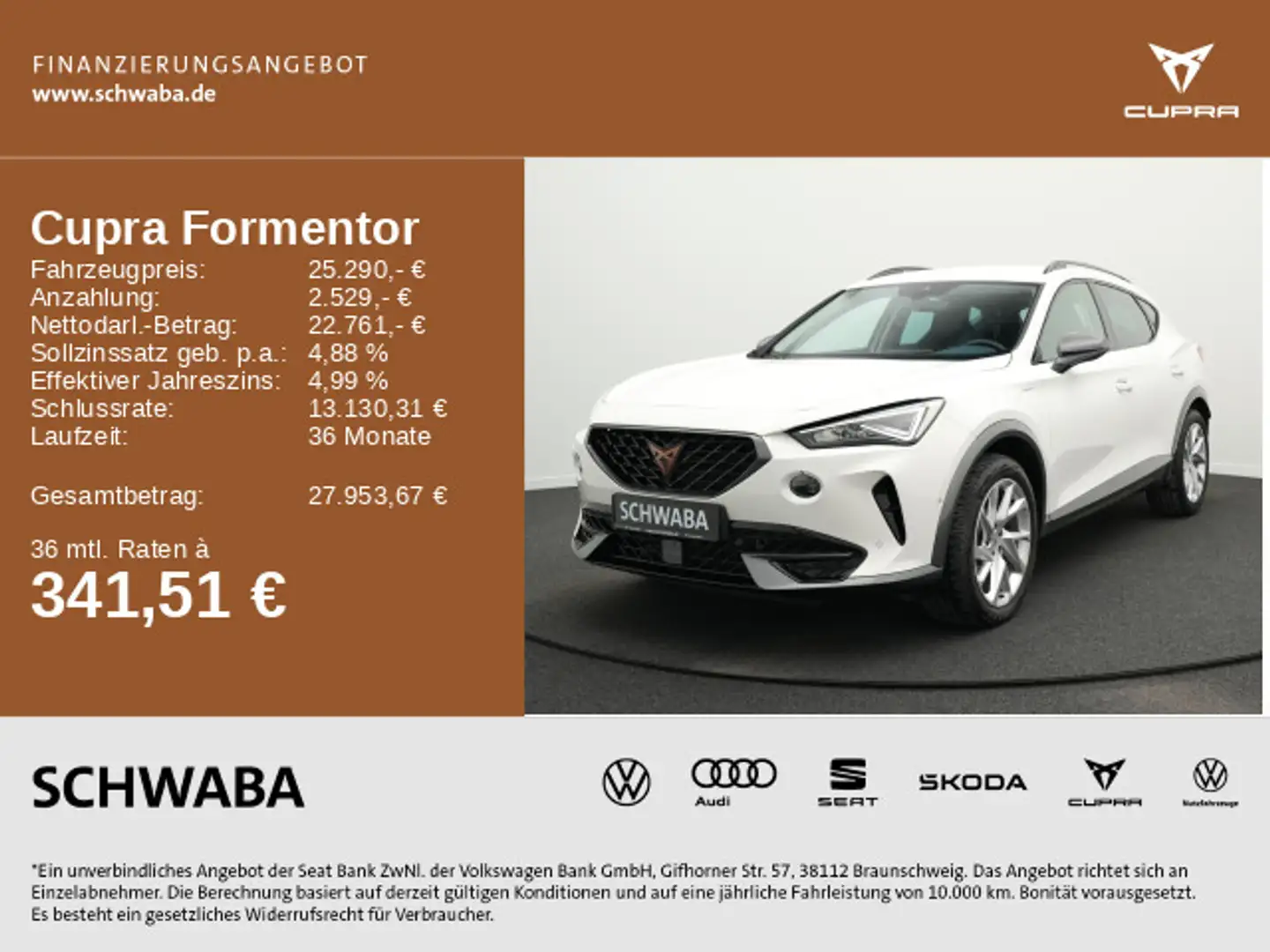 CUPRA Formentor 1.4 e-Hybrid DSG *LED*DCC*R-KAM*SHZ* Blanc - 1