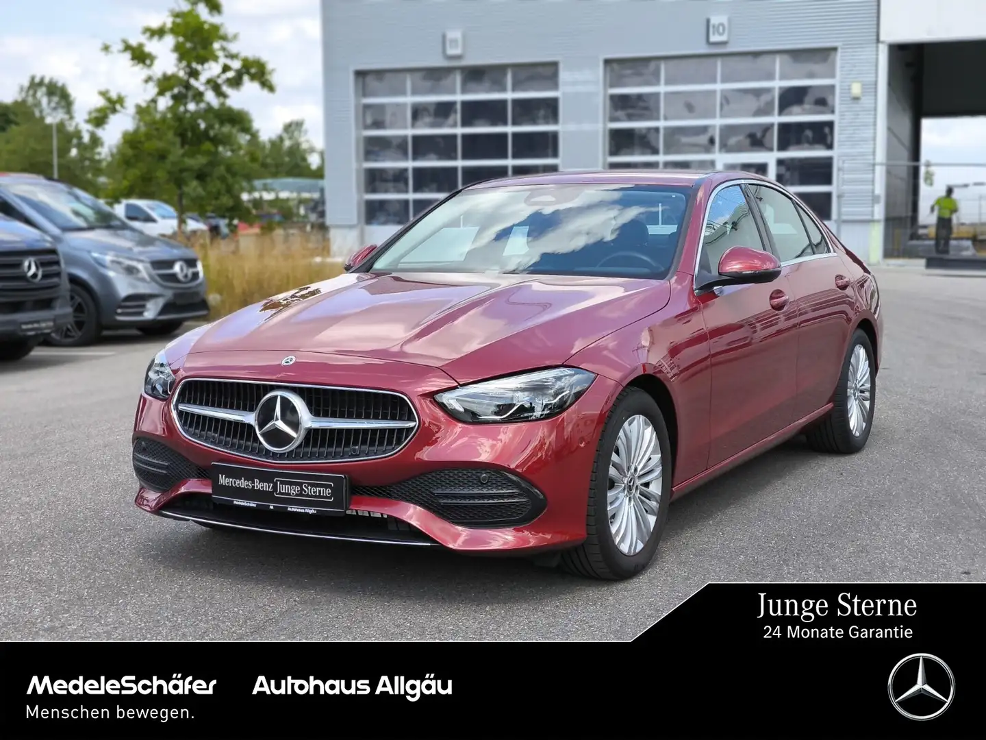 Mercedes-Benz C 200 C 200 Avantgarde Kamera LED Vorr.-Distronic Autom. Rouge - 1